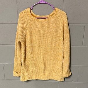 Style & Co. Golden Yellow Crew Neck Sweater